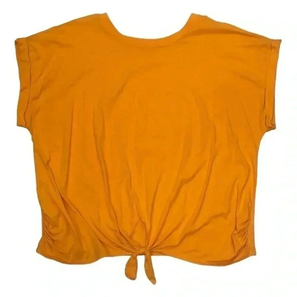 Ava & Viv Mustard Shirt 1X - Picture 2 of 11